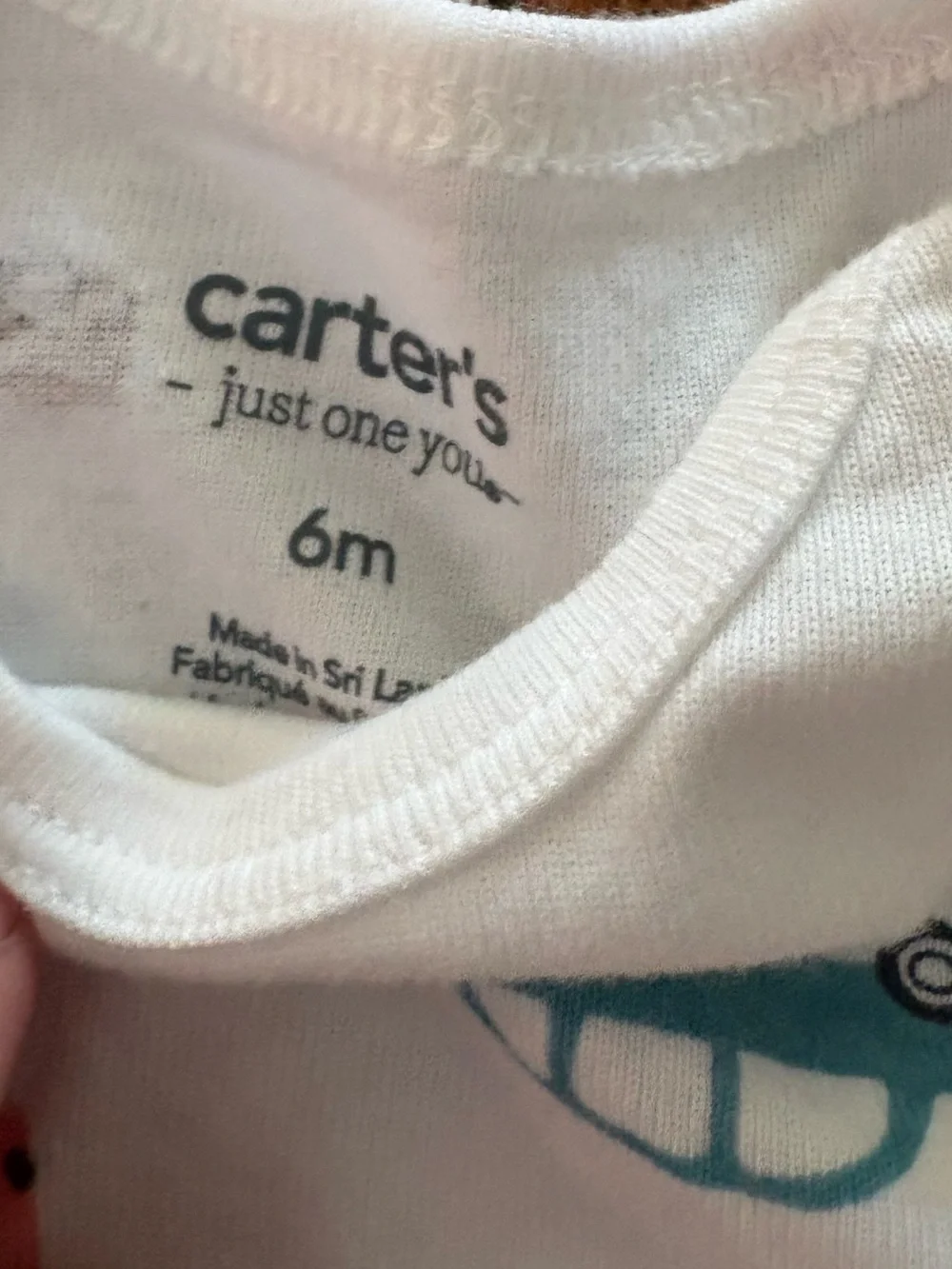 Carter's Baby Boy 3-Pc Set, Cars-Light Gray & White Shirt, Onesie, Pants-6 Month - Picture 4 of 9